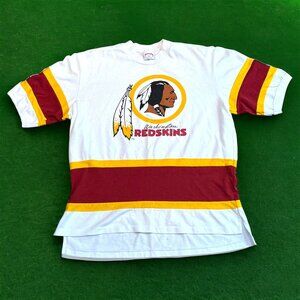 Vintage Nutmeg Washington Redskins T Shirt 1990s Size L Washington Commanders